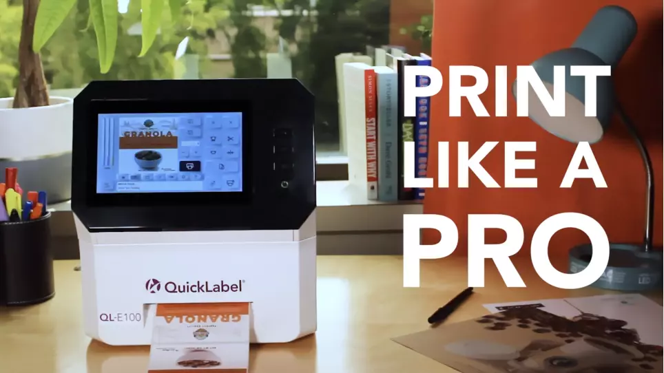 QL-E100 etikettskrivare Print like a Pro